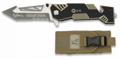 Taktický nôž skladací s púzdrom RUI-K25 FOS 