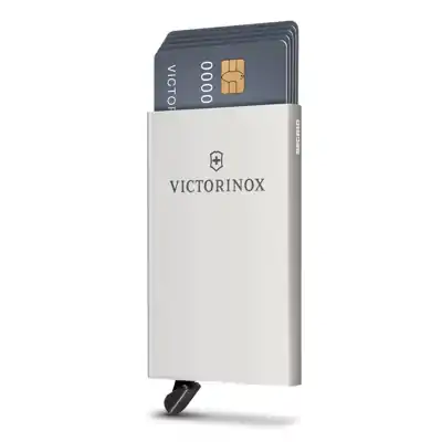 VICTORINOX Altius Secrid, peňaženka Essential Card, strieborná