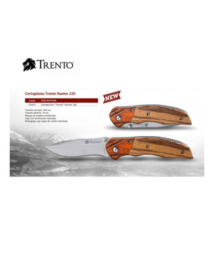 TRENTO HUNTER 220 Poľovnícky nôž skladací 