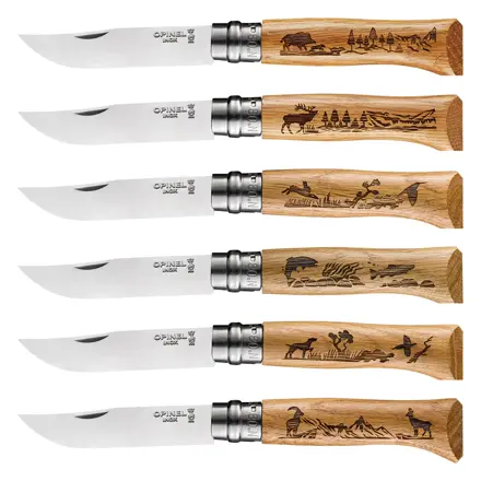 OPINEL Tradition Gravure No.08 set - Limitovaná edícia