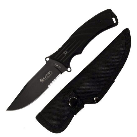TRENTO BLACK ZYTEL Takticý nôž - dýka s púzdrom