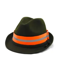 Pásik na klobúk s reflexným prúžkom