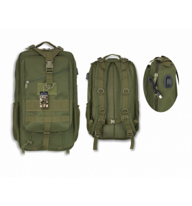 Ruksak Taktický batoh zelený 38 litrov