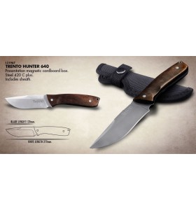 TRENTO HUNTER 640 Poľovnícky nôž - dýka s puzdrom